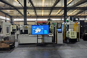 Industrial robot automation machine processing line3