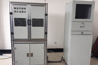 Static hand brake durability test desk